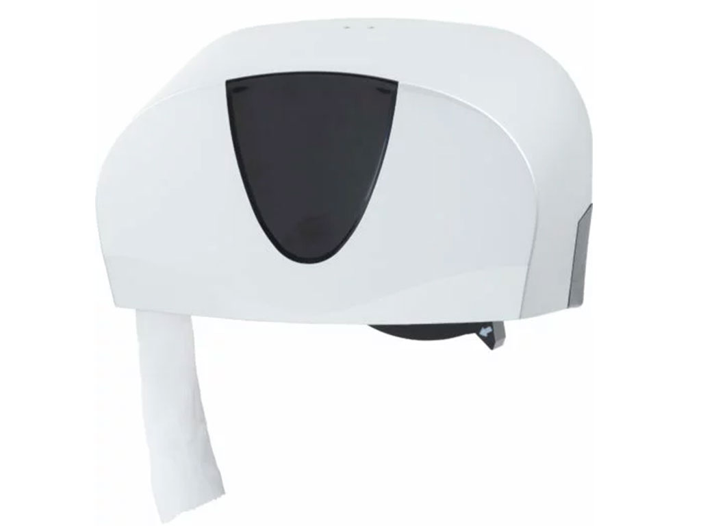 De Sigma toiletrolautomaat met reserverol garandeert dat je niet snel zonder papier valt
